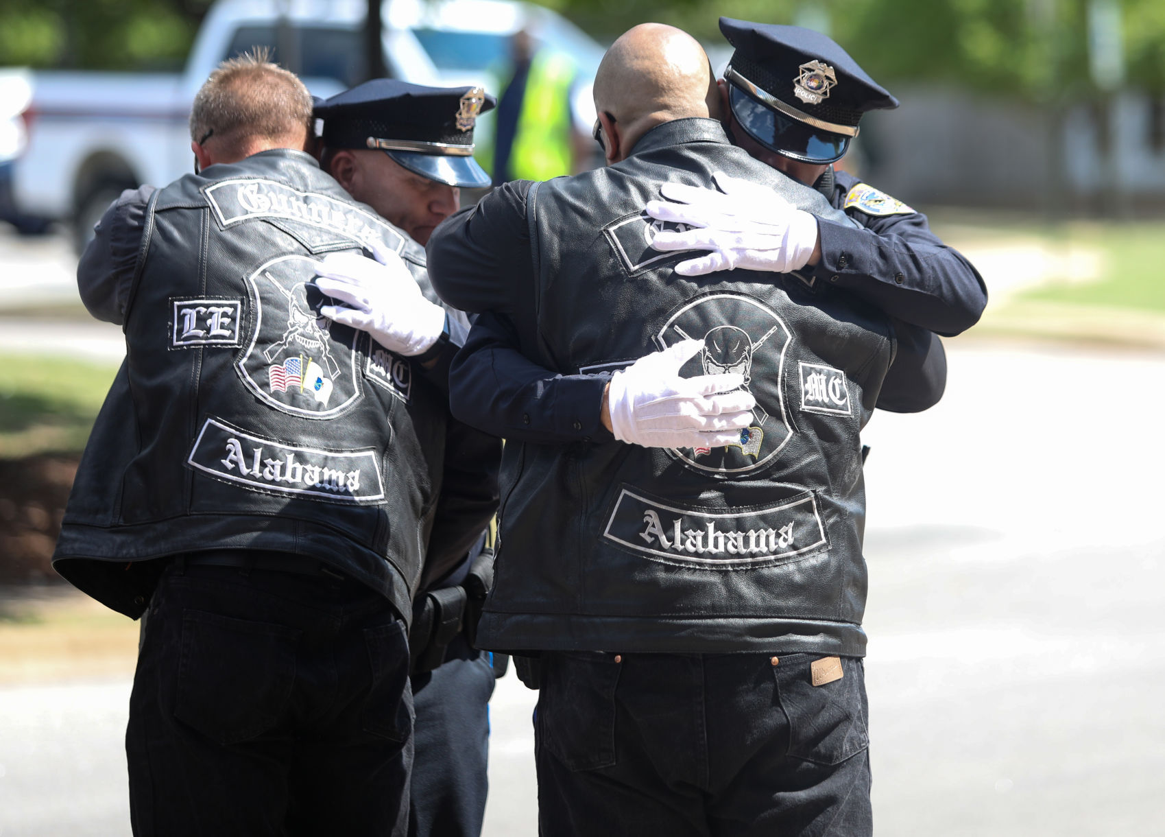 Funeral service for officer William Buechner